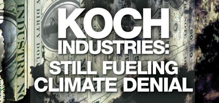 Koch climate denial
