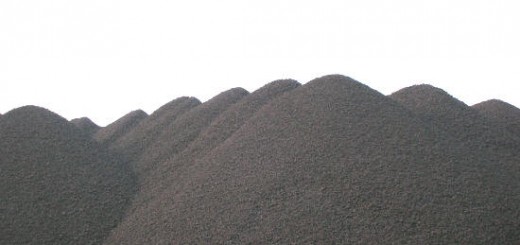 Koch Petcoke Piles