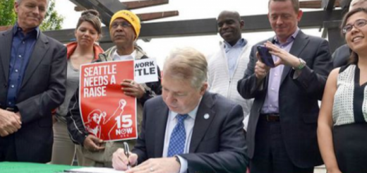 Ed Murray Signs 15 Wage Law