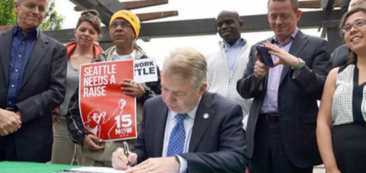 Ed Murray Signs 15 Wage Law