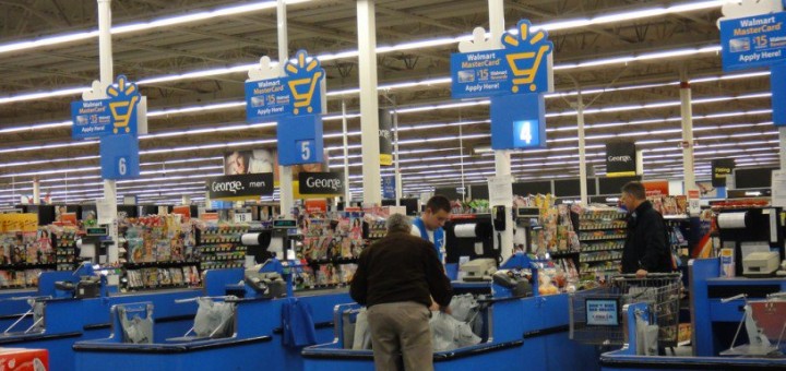 Walmart checkout